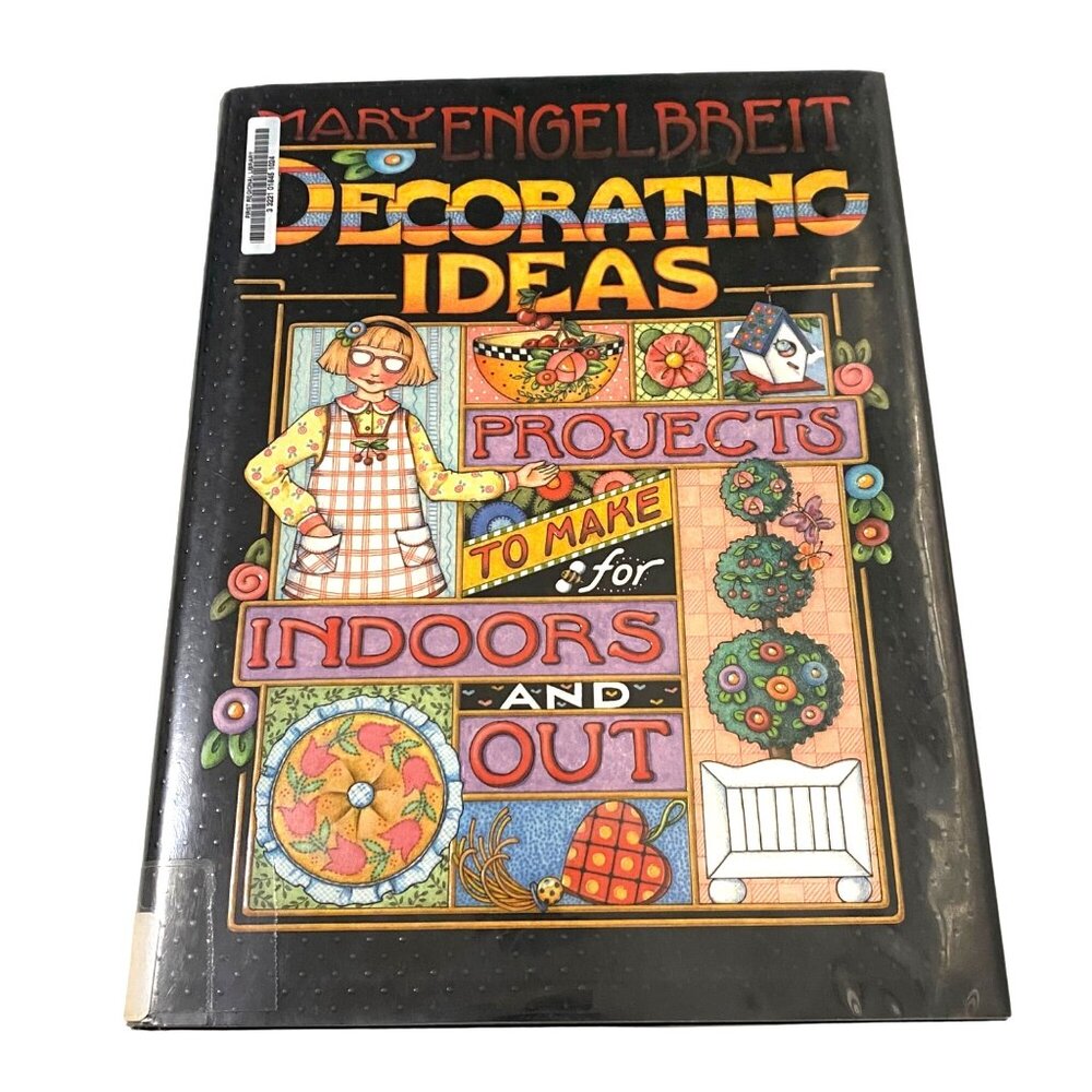 Decorating Ideas Hardcover Mary Engelbreit First Edition 2001‎ Nostalgia Whimsy